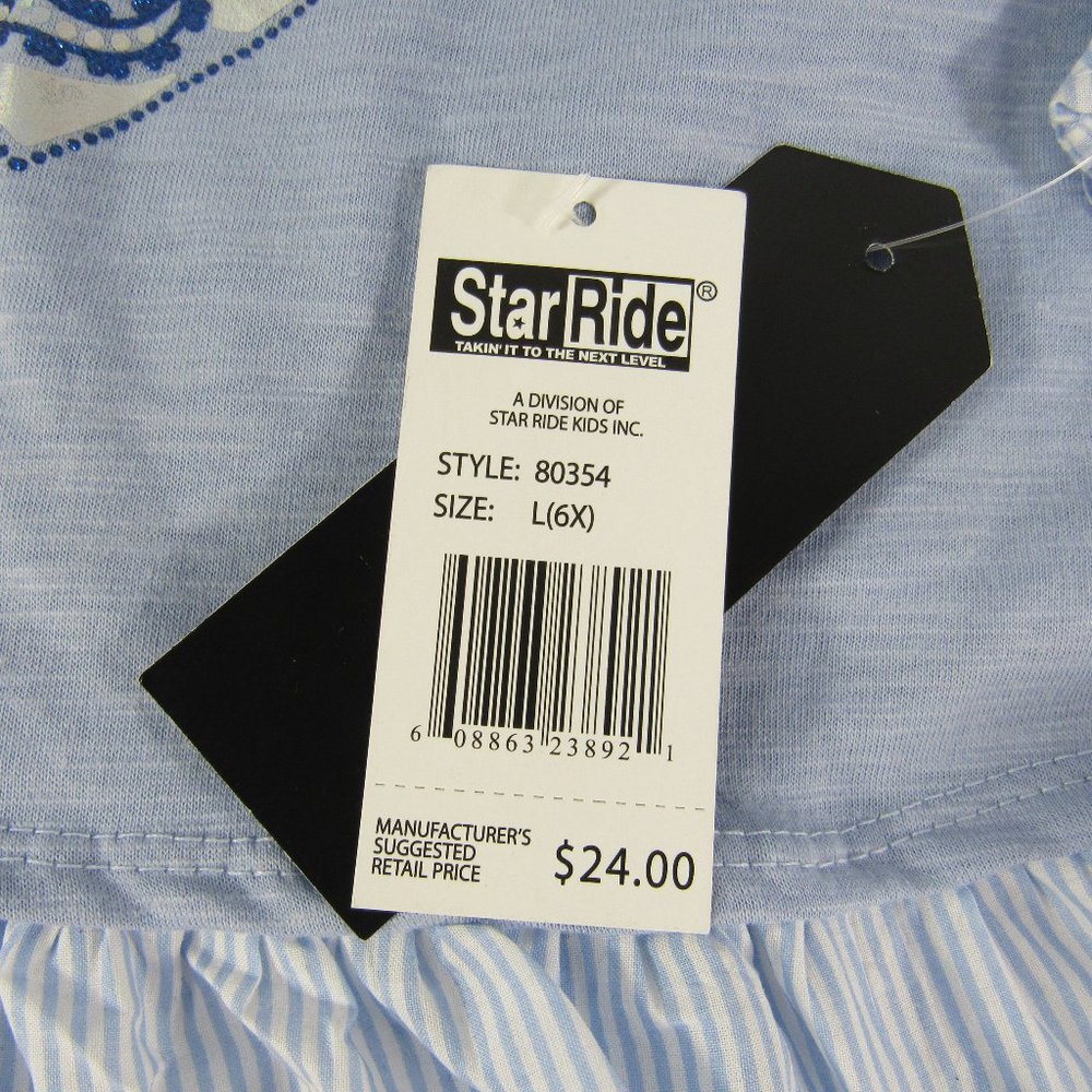 Star Ride Blue Top - Picture 5 of 7